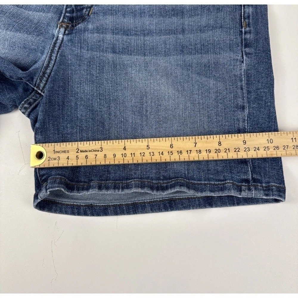 Banana Republic Denim Shorts Women 29 Blue Premium Denim Stretch Medium Wash - Picture 10 of 14